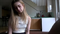 Tiny 18yo Tries Out Sex With StepDad – Alex Adams